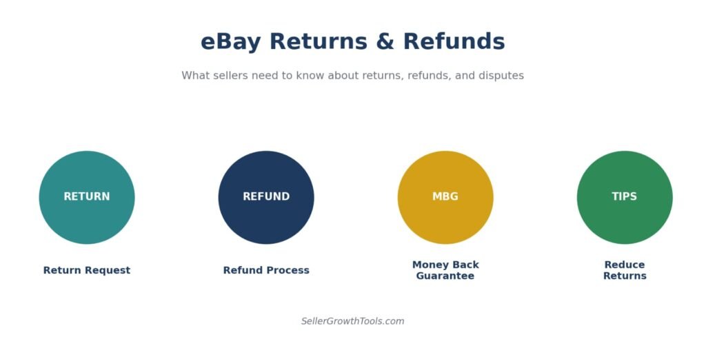 eBay returns and refunds guide for sellers - return process, refunds and money back gurantee