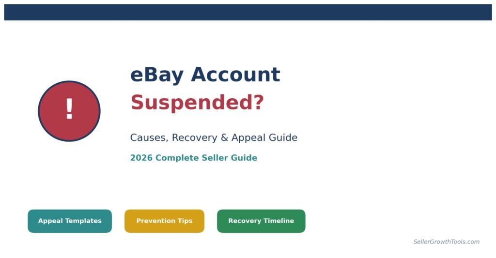 eBay account suspended 2026 guide - causes, recovery and appeal process